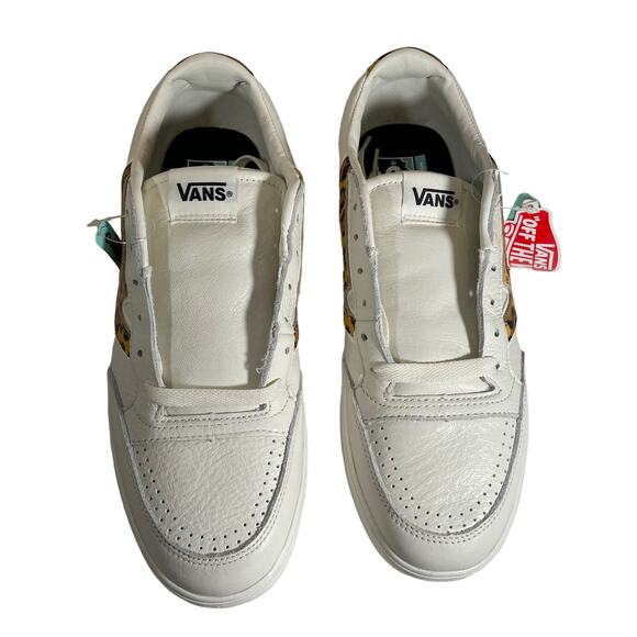 NWT Vans Lowland Cc Sneaker Big Cat Marshmallow Leopard New VN0A4TZY1VQ - Picture 3 of 7